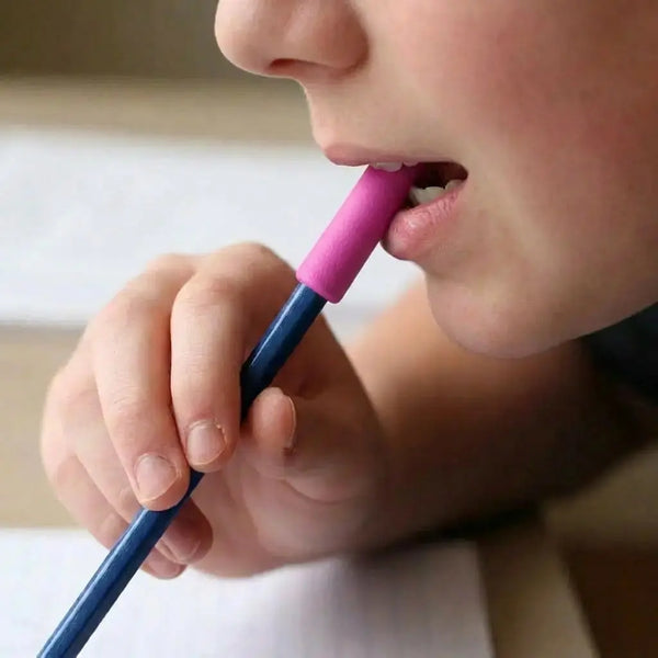 ARK® Beiß- und Kauaufsatz Rund für Stifte mittel pink 
