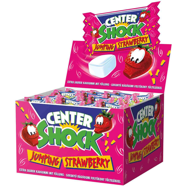 Center Shock Sauer Jumping Strawberry 100er Pack 