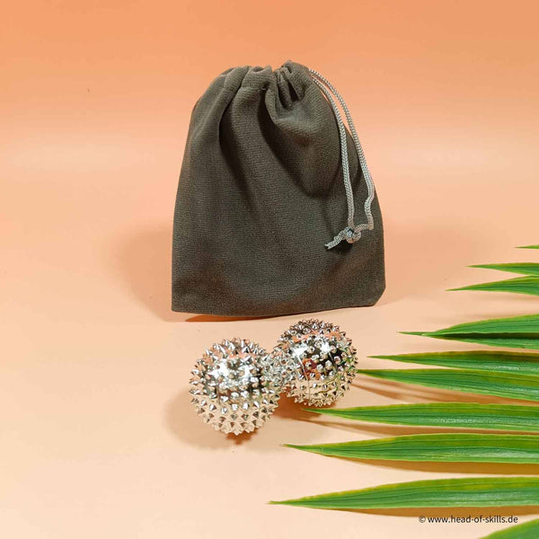 Igelball-Set S Silver 