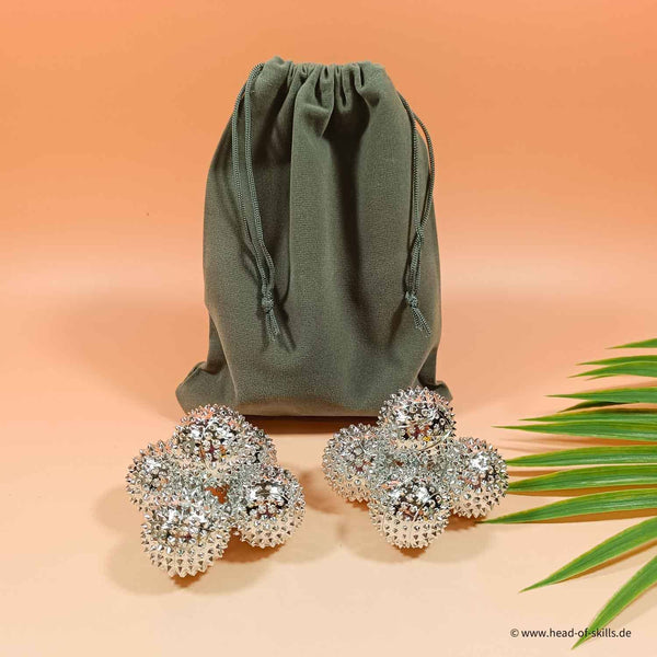 Igelball-Set S Silver 