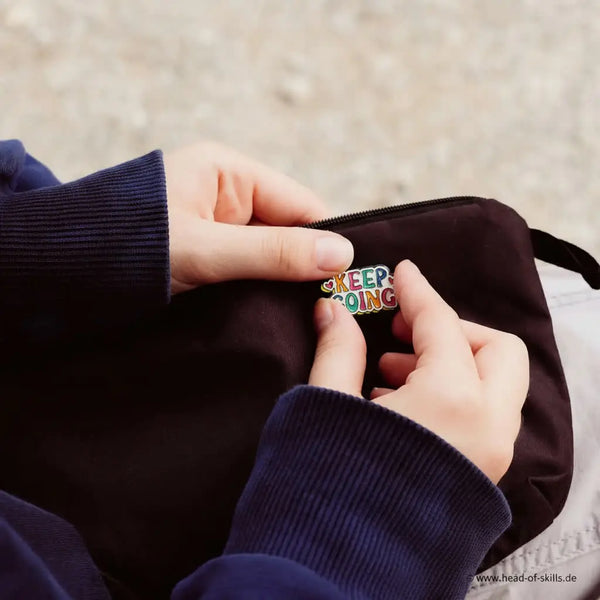 Keep Going Pin 