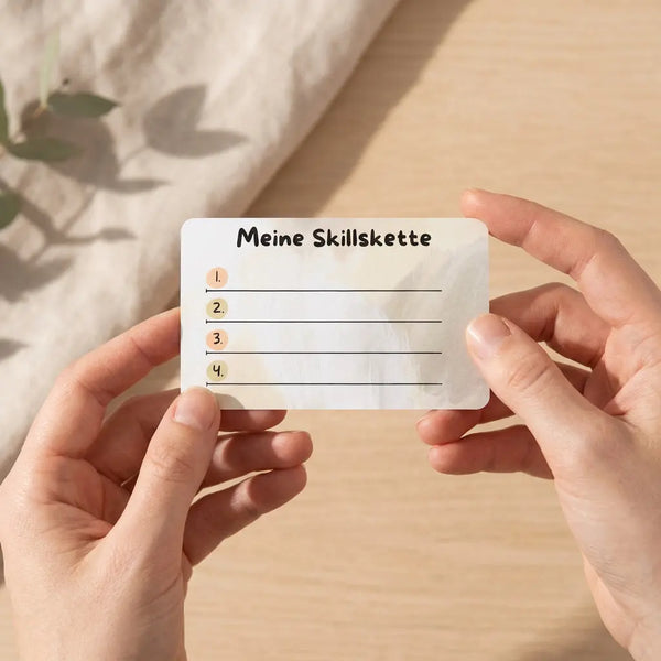 Meine Skillskette – Notfallkarte für Hochstress 