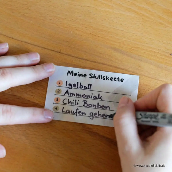 Meine Skillskette – Notfallkarte für Hochstress 